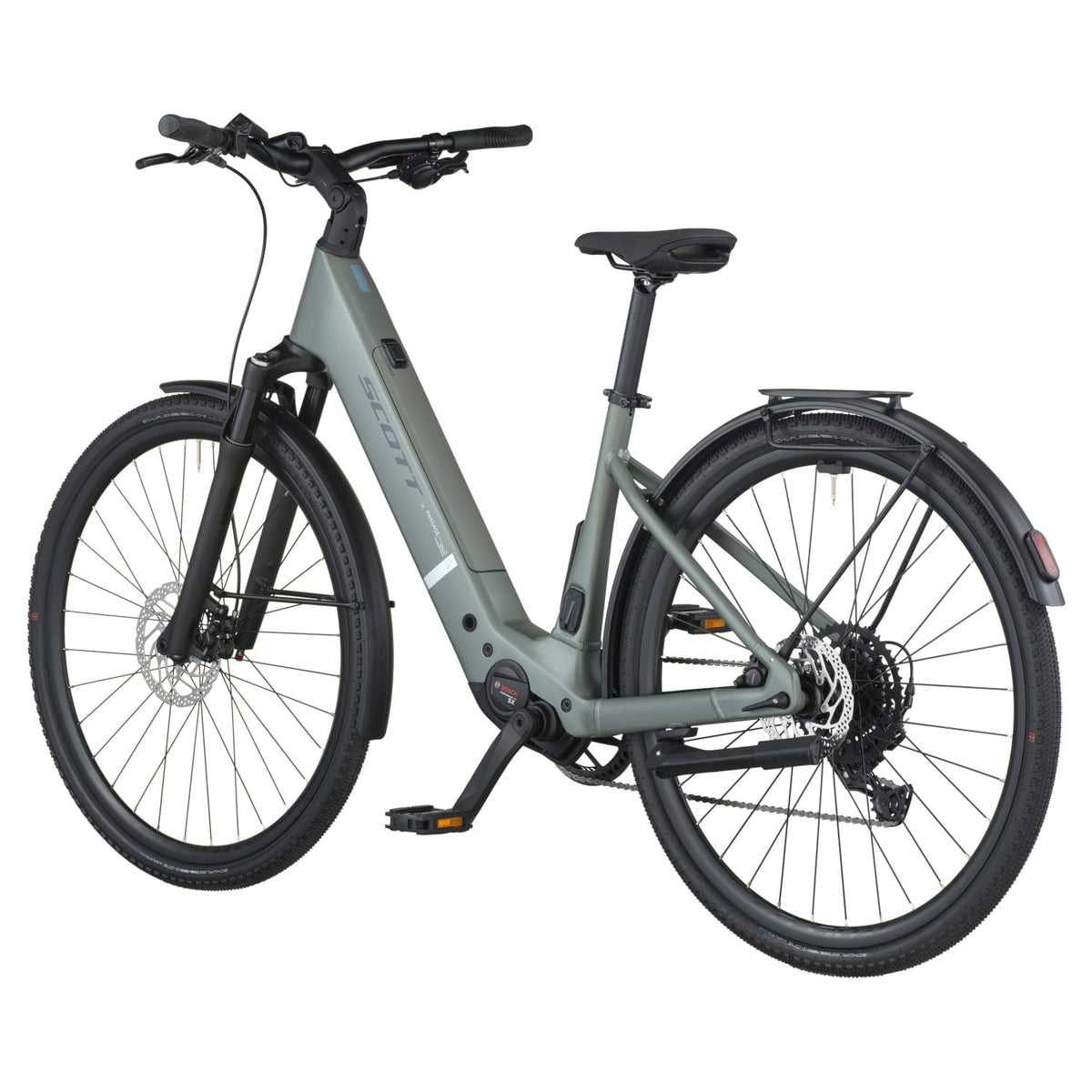 Bicicletas Eléctricas eUrbanas Scott Passage 20 Wave 2026 Highland Green #3
