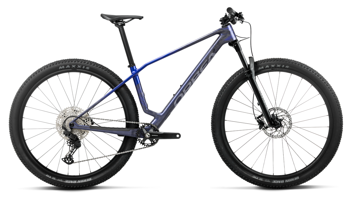Bicicletas MTB XC Orbea Alma M50 2027 Noctiluca Carbon View/Cobalt Blue Gloss