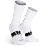 Superb Calcetin Extra Largo Gobik Unisex Axis Blanco