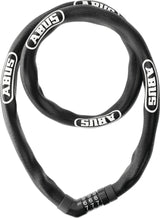 Abus Steel-O-Chain 4804C/110 Láncos/Kombinációs Zár Fekete