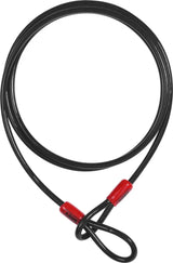 Abus Cobra 8/200 Acélkábel Zár Fekete