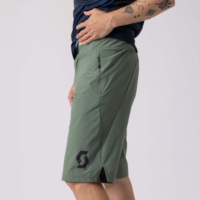 Pantalón Corto MTB Badana Scott Trail Vertic Hombre Tranquil Green #6