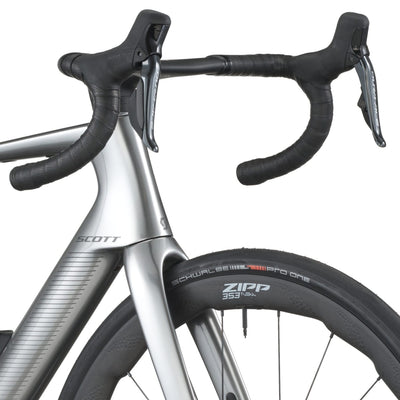 Bicicletas Eléctricas eRoad Scott Fastlane Premium 2027 Chrome Silver #5