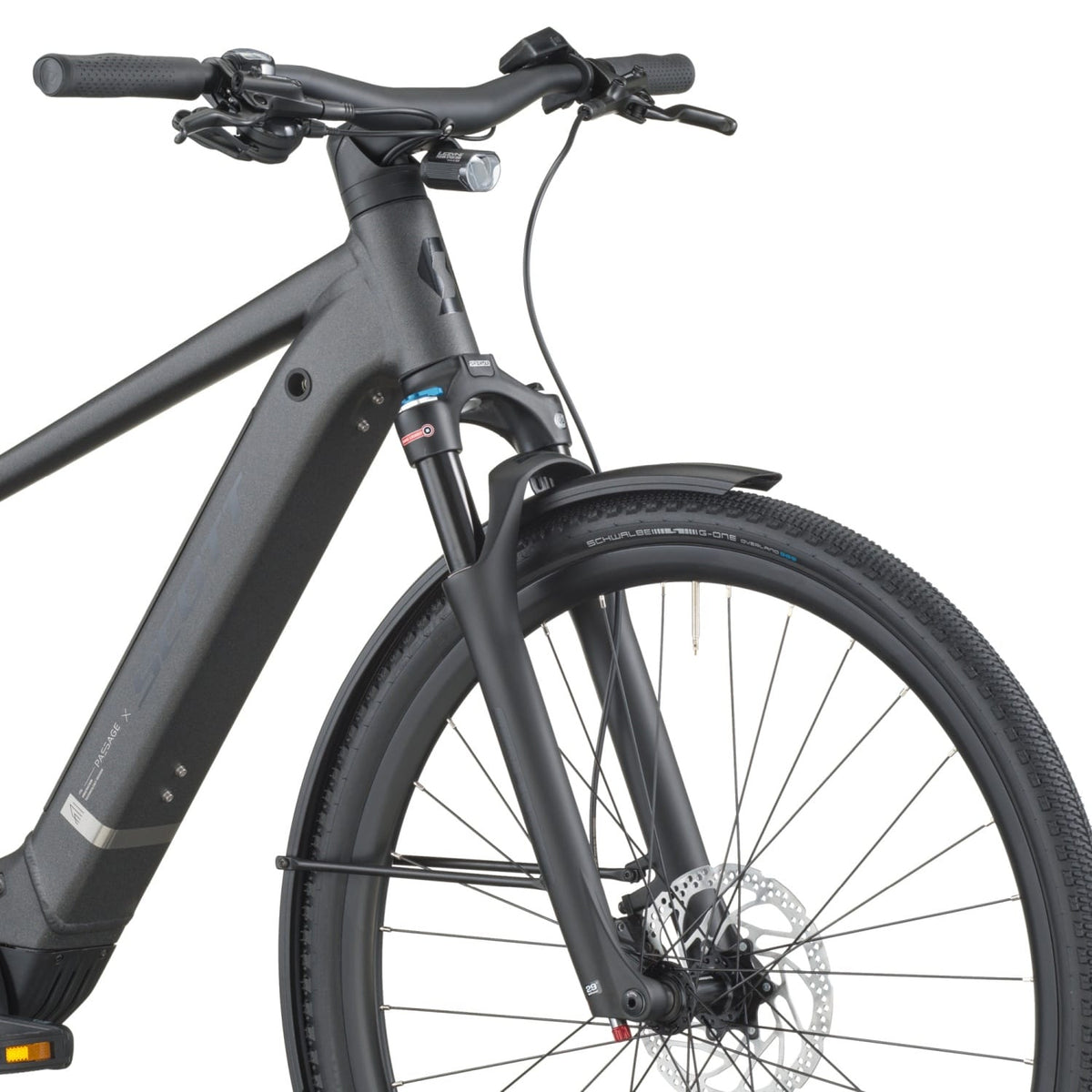 Bicicletas Eléctricas eUrbanas Scott Passage 10 Belt 2026 Midnight Grey #5