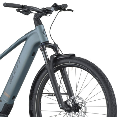 Bicicletas Eléctricas eUrbanas Scott Sub Sport 20 2026 Hematite Blue #5