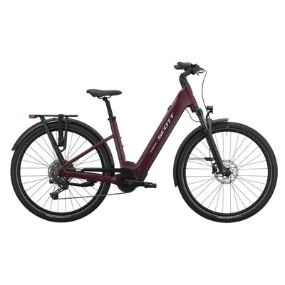 Bicicletas Eléctricas eUrbanas Scott Sub Sport 20 Wave 2027 Aubergine Purple