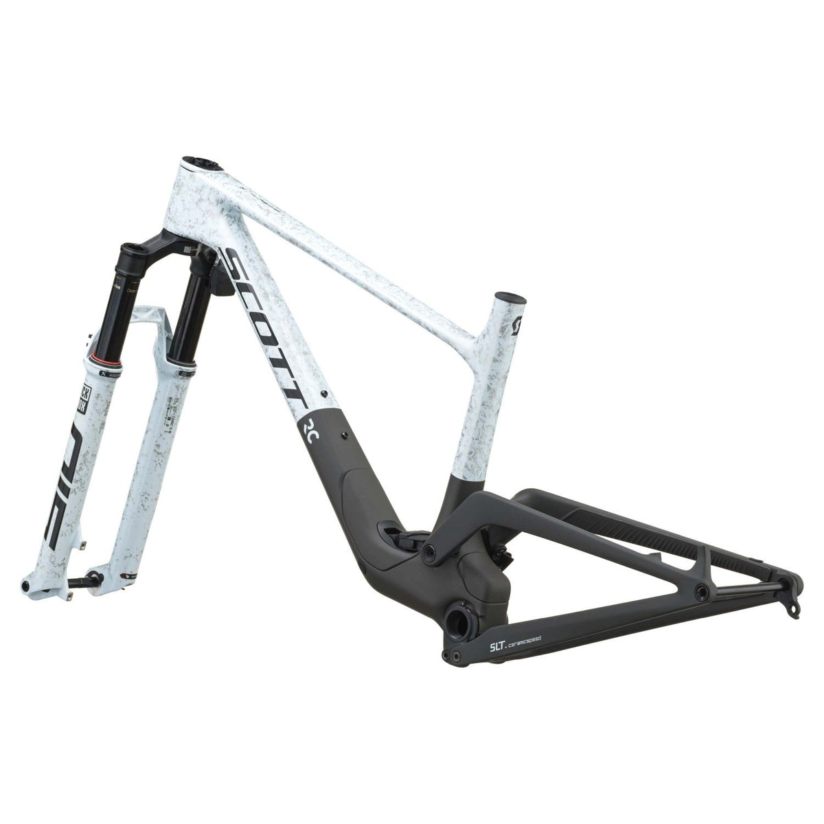 Cuadros Bicicleta MTB Cuadro Horquilla Scott Spark RC World Cup EVO 2027 Rush White/Carbon Black #3
