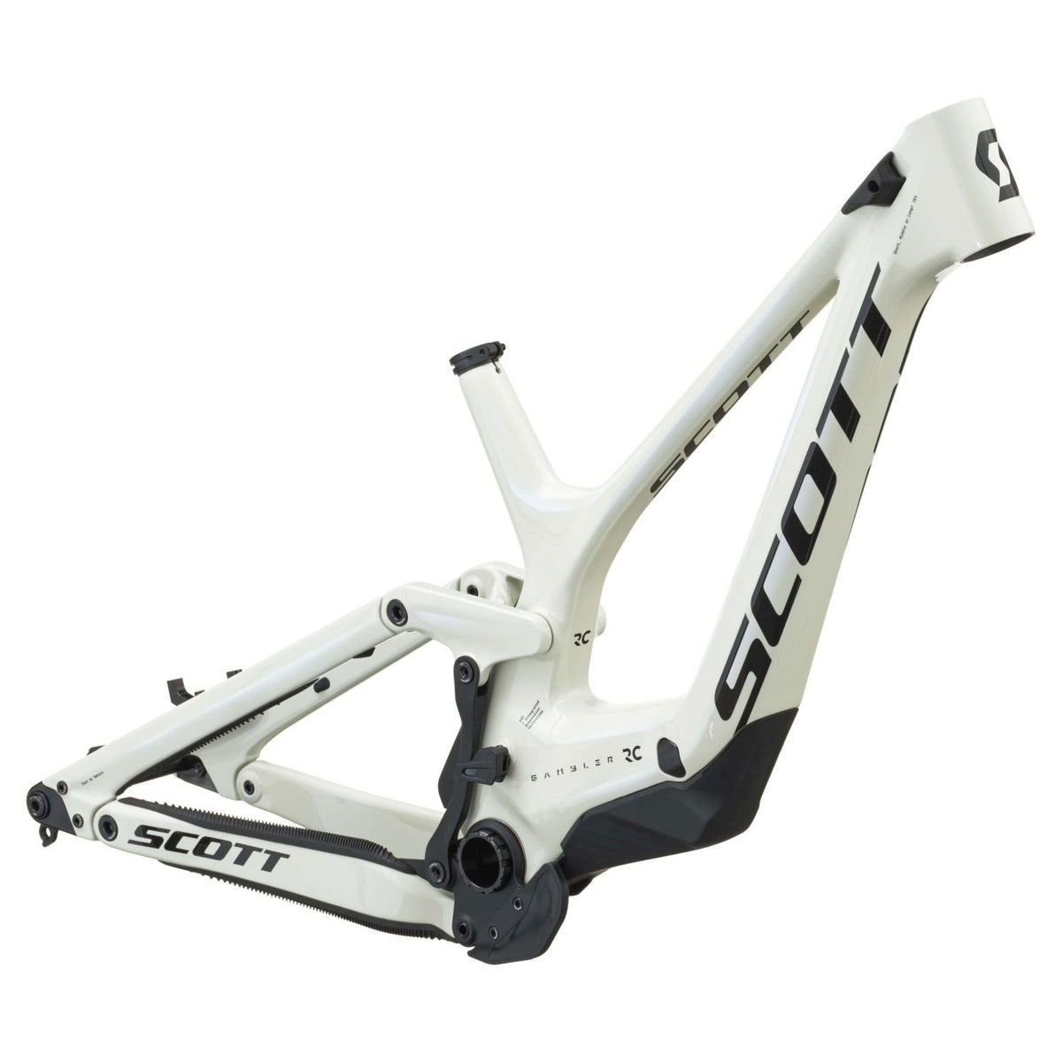 Cuadros Bicicleta MTB Cuadro Amortiguador Scott Gambler RC 2027 Foggy Grey