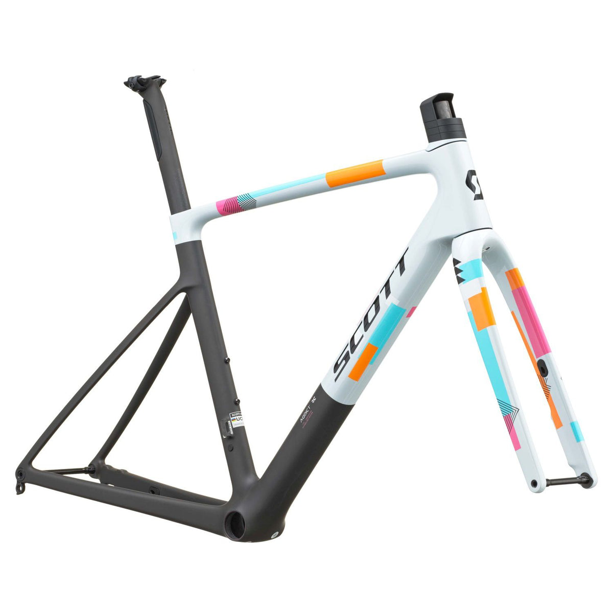 Cuadros Bicicleta Carretera Cuadro Scott Addict RC Team Replica 2027 Team Clear