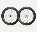 Oquo Juego Ruedas Carretera RA80LTD Sram XDR Racing Green Matt
