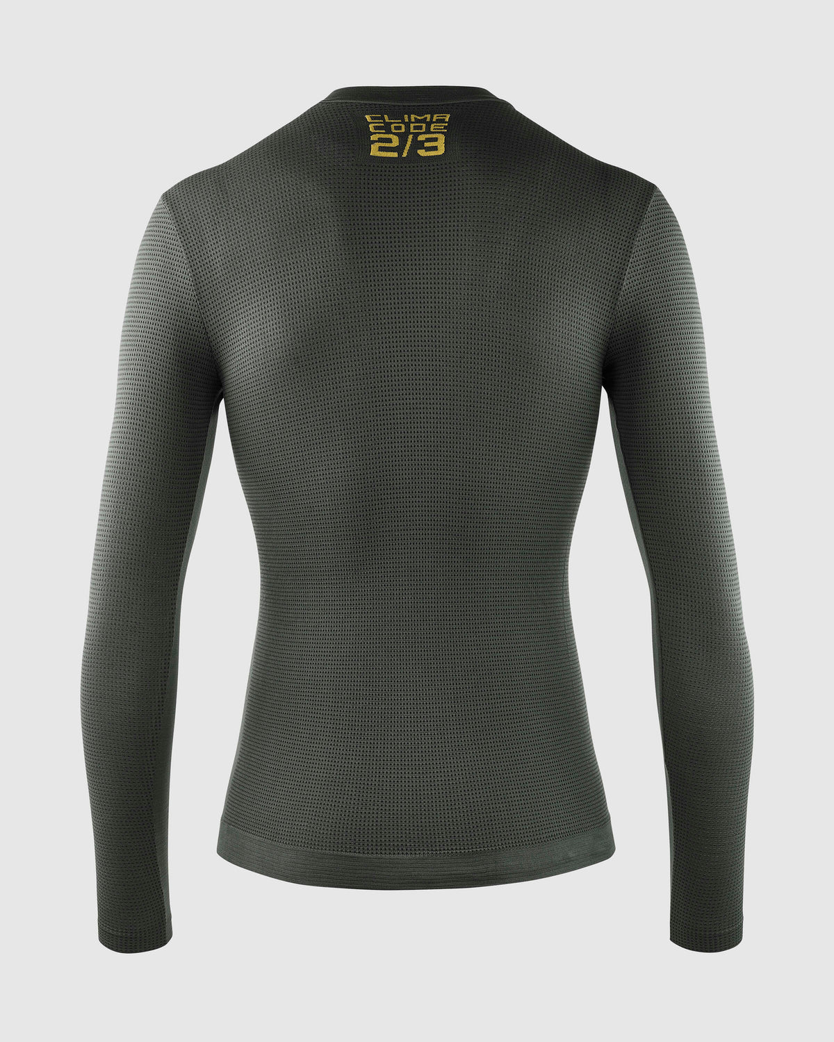 Assos LS P1 Camiseta Interior Manga Larga Primavera/Otoño Anthracite Grey #2
