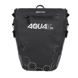 Csomagtartó táska Oxford Aqua V 20 Single QR Closure fekete