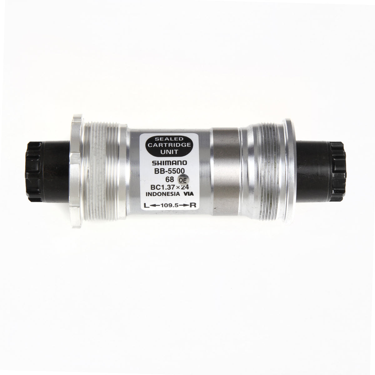 Eje Pedalier Shimano BB-5500 105 Octalink ITA Negro/Plata #2