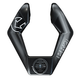 Pro Compact Carbon Kormányrögzítő Clip-On Kerékpáros Számítógép Tartóval 31.8mm Fekete