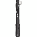 Pro Compact Telescopic Mini Pump Black Magnetic Lock Black