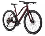 Elektromos Kerékpárok Orbea Vibe Mid H10 2024 Metallic Burgundy Red Gloss