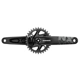 Sram NX Eagle X-Sync2 DUB Fat Bike 4" DM 30t 11/12s Hajtókar Középcsapágy Nélkül 170mm Fekete