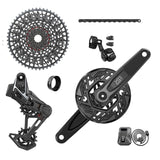 Sram X0 T-Type Eagle AXS Electronic Group E-MTB Bosch Isis 160mm 36t 1x12s fekete