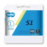 KMC S1 RB Lánc 112 Szem 1s Ezüst