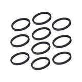 Deda Kormánycsőtárcsa Készlet 1-1/8" 3mm 10 db Fekete Alumínium