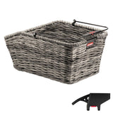 Klickfix Structura GT Clip Hátsó Kosár Fonott 18L 44x24x20cm Szürke