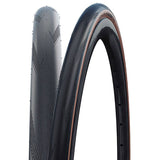 Cubierta Schwalbe One HS462 Performance RaceGuard MicroSkin Addix Tubeless Plegable Negro/Marrón