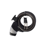 Kábelzár OXC KeyCoil12 12x1500mm fekete